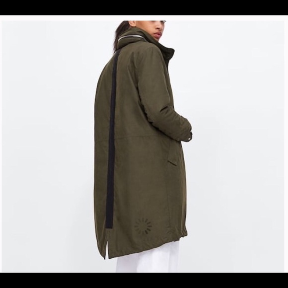 Zara Parka Coat - Picture 3 of 8
